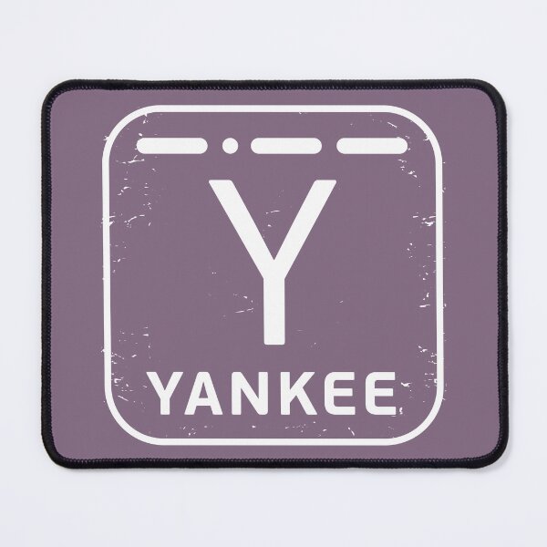 Item preview, NATO phonetic alphabet - Letter Y + Morse Code designed and sold by studio838.