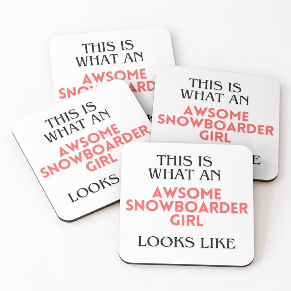 Item preview, Snowboard girl awsome statement designed and sold by NebulaLabs.