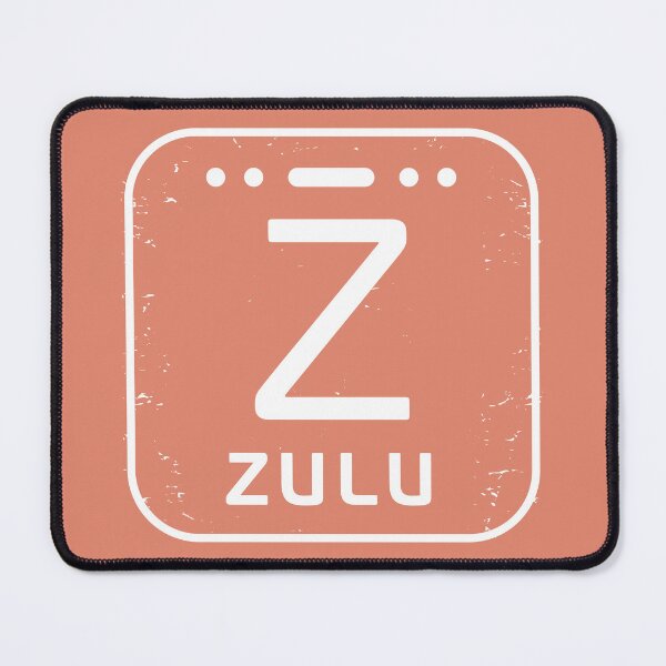 Item preview, NATO phonetic alphabet - Letter Z + Morse Code designed and sold by studio838.