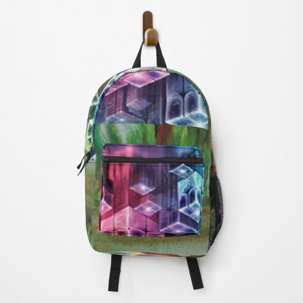 Item preview, Earthly Geometry: Ombre Cubes and Stripes of Vegetation designed and sold by annenambiro.