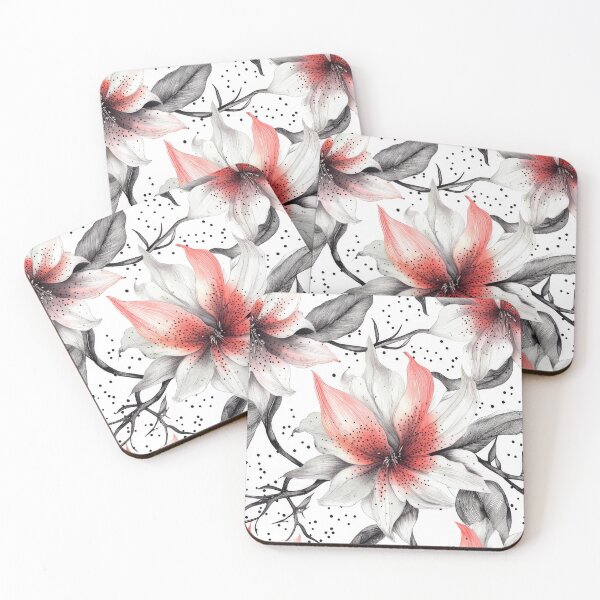 Aperçu de l'œuvre Fond de motif floral créée et vendue par paratynka.