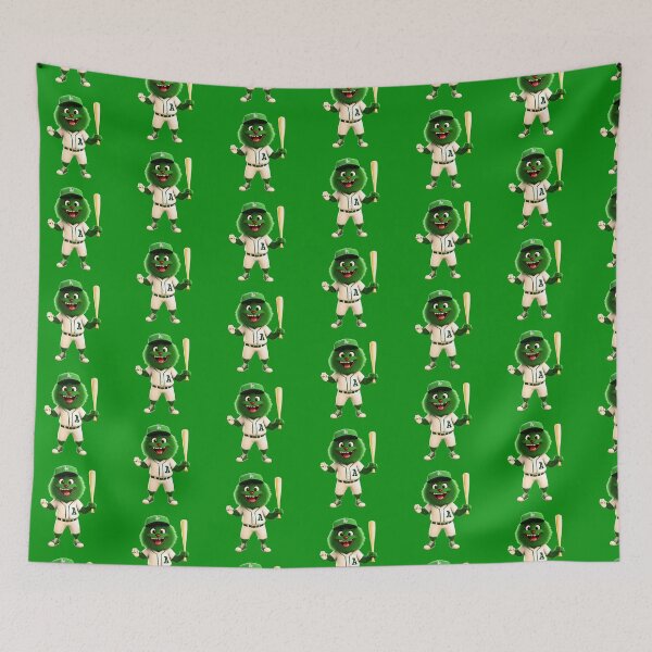 Item preview, Green Baseball Mascot designed and sold by TheLUXURY93.