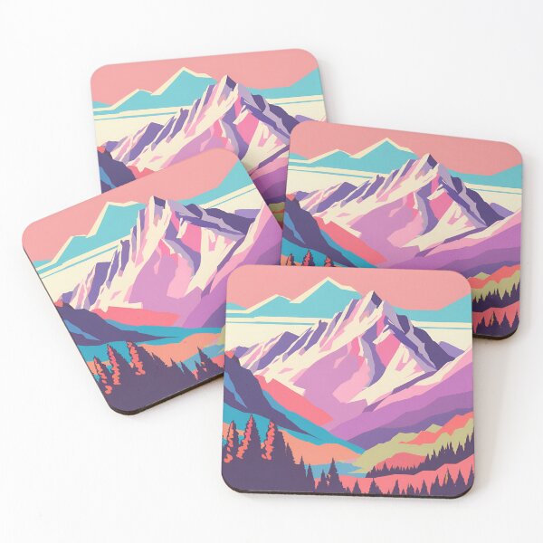 Item preview, Vibrant Mountains designed and sold by ColorArtByEric.