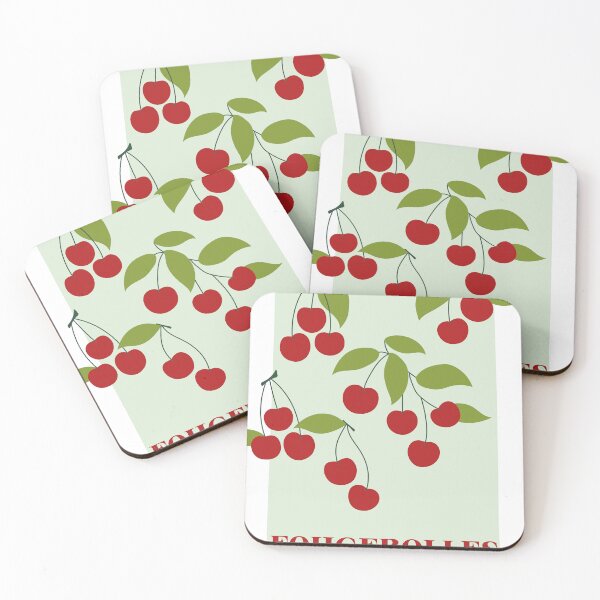 Item preview, city of fougerolles, cherries, Griottines Vosges designed and sold by manonpradier.