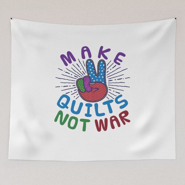 Item preview, Make Quilts Not War Cute Quilting Lover designed and sold by jaygo.