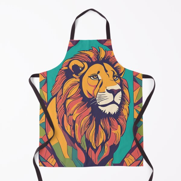 Item preview, Vibrant Lion designed and sold by ColorArtByEric.