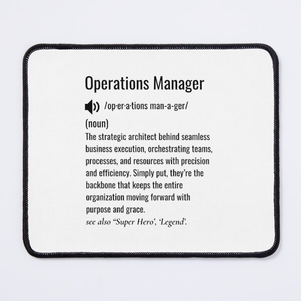 Item preview, Operations Manager Definition  designed and sold by sydney-syder.