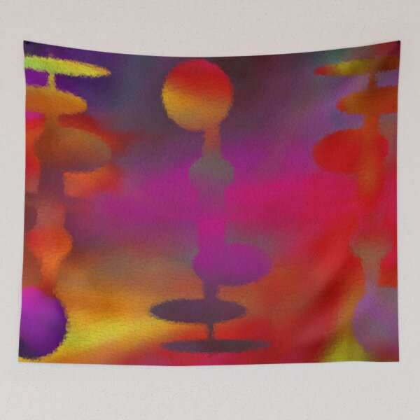 Item preview, Painted evening light pattern... designed and sold by Harryucksche.