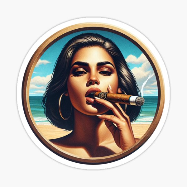 Artikel-Vorschau von Smoking Girl Natural, designt und verkauft von Kobeko.