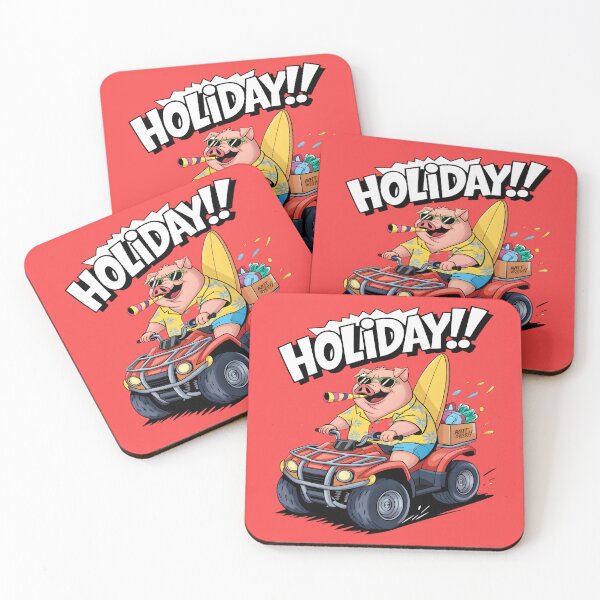 Item preview, Funny Holiday Pig designed and sold by AlphaTeez.