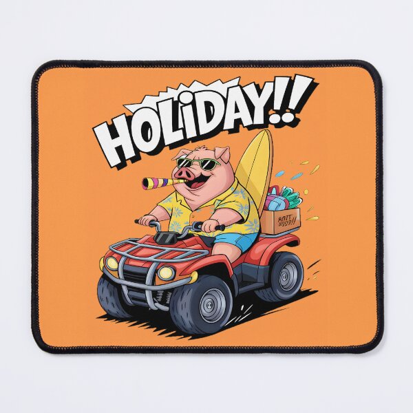 Item preview, Funny Holiday Pig designed and sold by AlphaTeez.