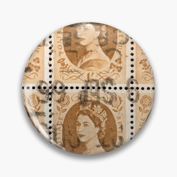 Item preview, One shilling postage stamps of Queen Elizabeth  designed and sold by Photopat.