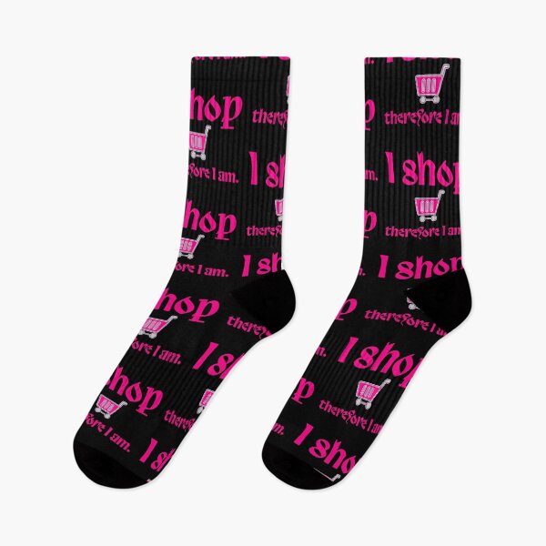Item preview, Funny Shopping Quotes - I shop, therefore I am. designed and sold by Kubala.
