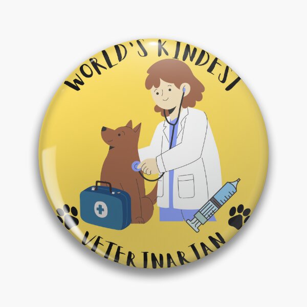 Item preview, Vet Med Kindest Veterinarian Dog Doctor Veterinary Medicine designed and sold by AllStuffFluff.