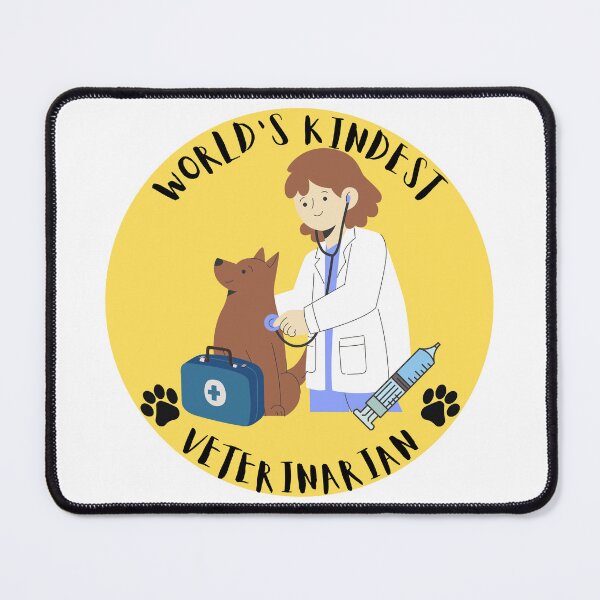 Item preview, Vet Med Kindest Veterinarian Dog Doctor Veterinary Medicine designed and sold by AllStuffFluff.
