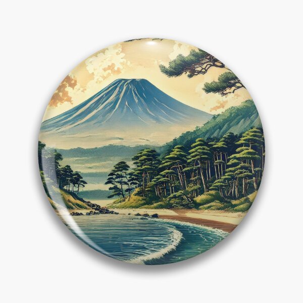Item preview, Return to Dahiy - A Contemporary Ukiyo-e Nature Landscape designed and sold by Kijiermono.