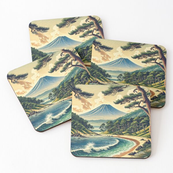 Item preview, Return to Dahiy - A Contemporary Ukiyo-e Nature Landscape designed and sold by Kijiermono.