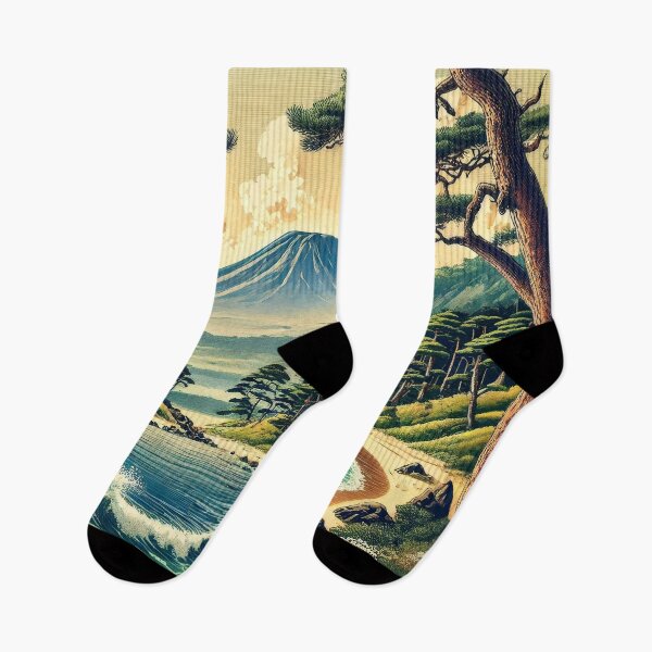 Item preview, Return to Dahiy - A Contemporary Ukiyo-e Nature Landscape designed and sold by Kijiermono.