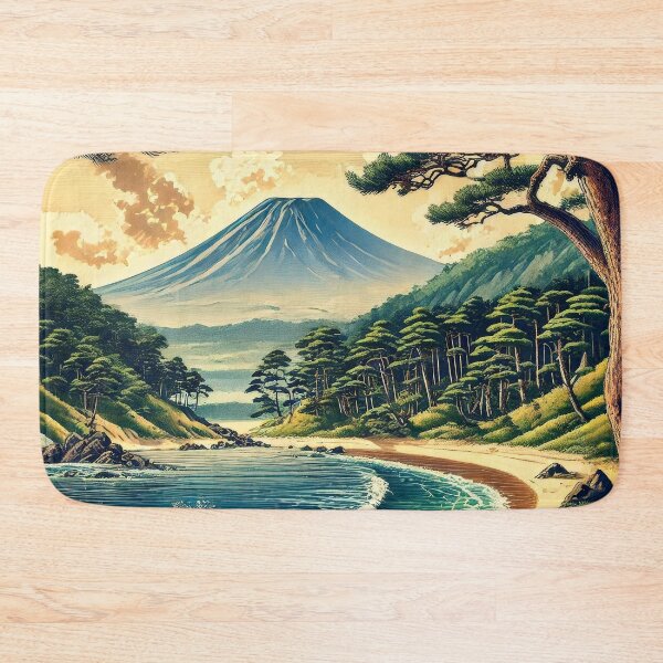Item preview, Return to Dahiy - A Contemporary Ukiyo-e Nature Landscape designed and sold by Kijiermono.