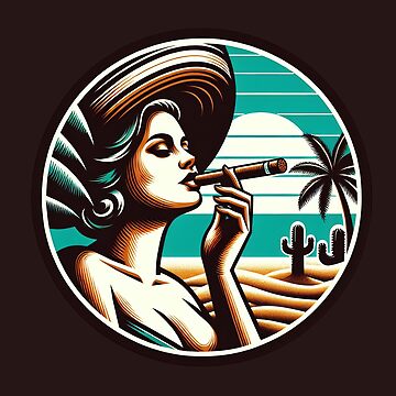 Vorschaubild zum Design Smoking Girl Symbol von Kobeko