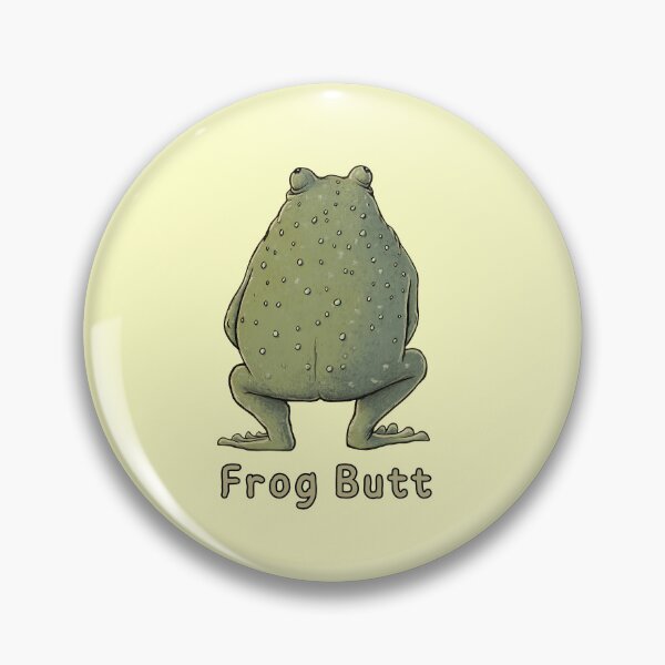 Item preview, Frog Butt, Frog Ass, Frog Butt, Funny, Frog, Meme designed and sold by ArtHouseNiklas.