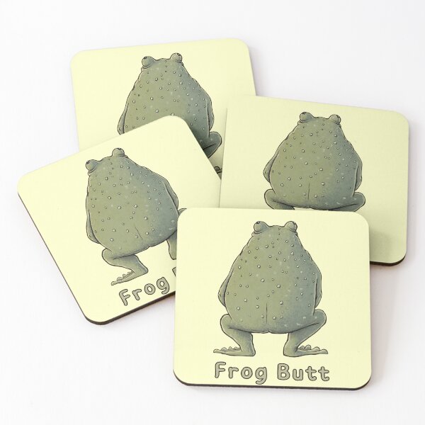 Item preview, Frog Butt, Frog Ass, Frog Butt, Funny, Frog, Meme designed and sold by ArtHouseNiklas.
