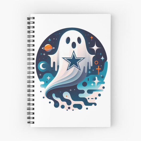 Item preview, Dallas Cowboys Ghostly Halloween Fan designed and sold by AIClothingUK.