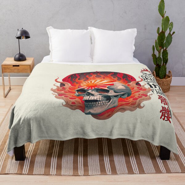 Item preview, Skull in Flame designed and sold by NickTaroDesign.