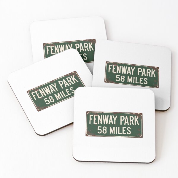Item preview, FENWAY PARK Distance Sign designed and sold by jeshands.