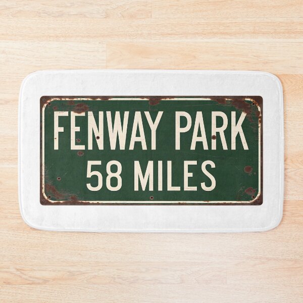 Item preview, FENWAY PARK Distance Sign designed and sold by jeshands.