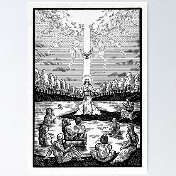 Item preview, Jesus Visits the Baptized designed and sold by The Library of Godwin.