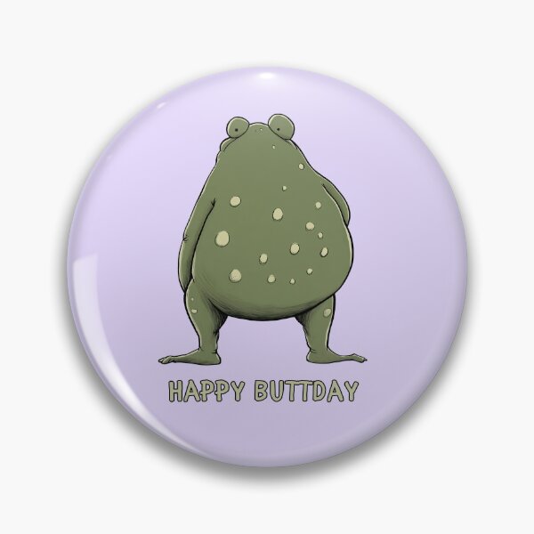 Item preview, Frog Butt, Frog Ass, Frog Butt, Funny, Frog, Meme designed and sold by ArtHouseNiklas.