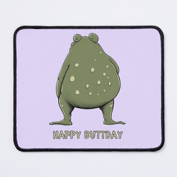 Item preview, Frog Butt, Frog Ass, Frog Butt, Funny, Frog, Meme designed and sold by ArtHouseNiklas.