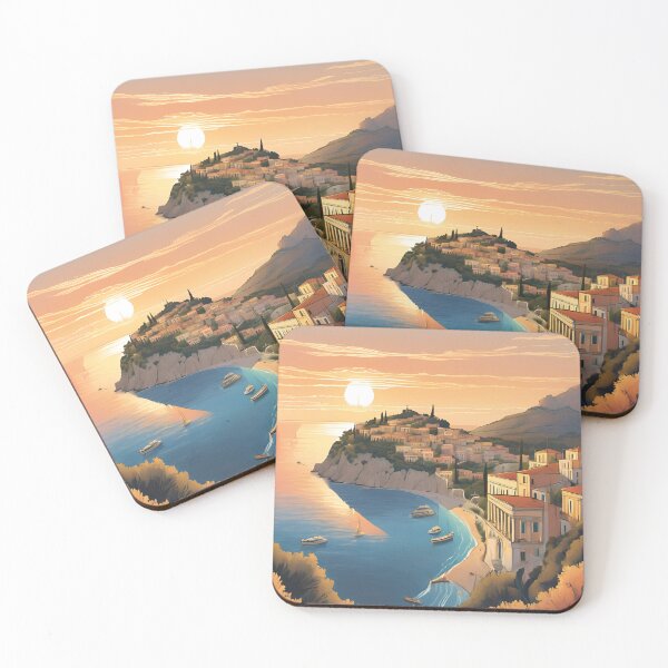 Item preview, Sunrise in Corfu Beautiful View designed and sold by xiaidex.