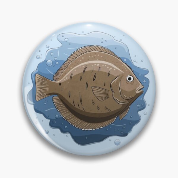 Item preview, a flounder fish designed and sold by 123ks.