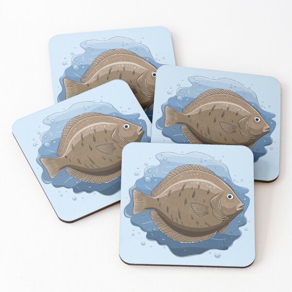 Item preview, a flounder fish designed and sold by 123ks.
