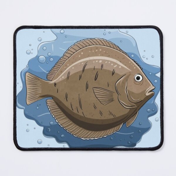Item preview, a flounder fish designed and sold by 123ks.