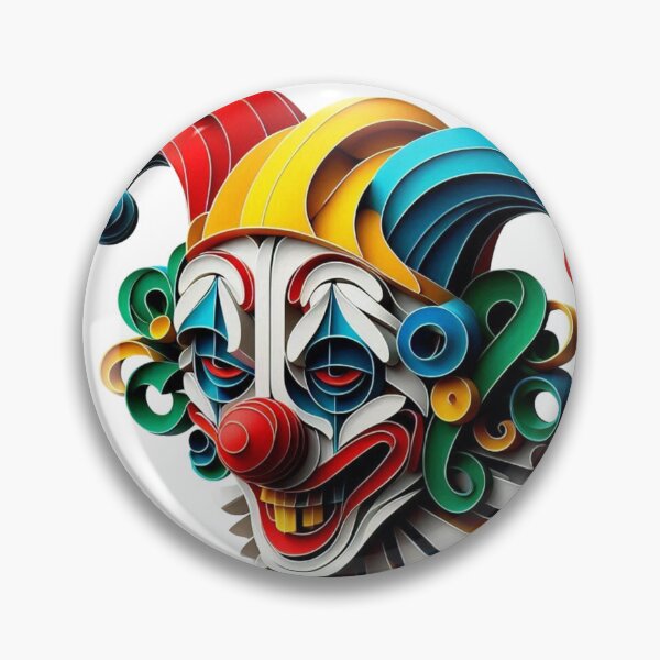 Artikelvorschau, Halloween Killerclown 3D-Modell entworfen und verkauft von AIClothingUK.