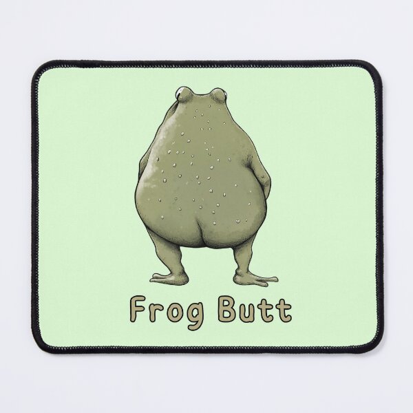 Item preview, Frog Butt, Frog Ass, Frog Butt, Funny, Frog, Meme designed and sold by ArtHouseNiklas.