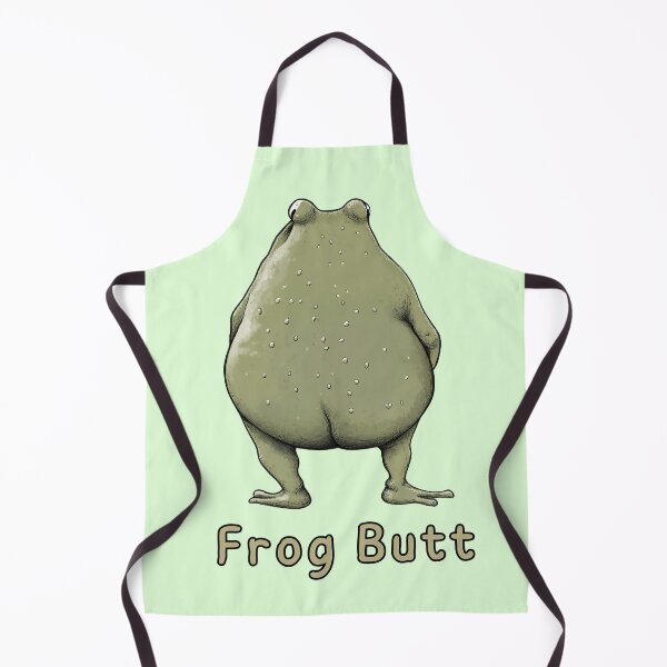 Item preview, Frog Butt, Frog Ass, Frog Butt, Funny, Frog, Meme designed and sold by ArtHouseNiklas.