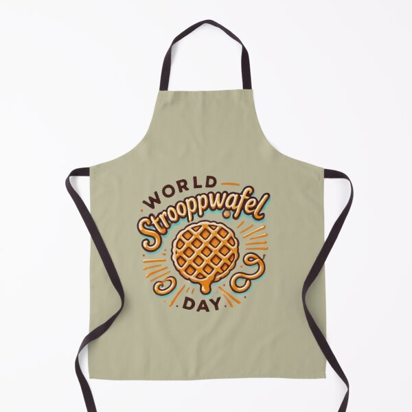 Item preview, World Stroopwafel Day t-shirt, Dutch Waffle Day: Celebrate the Golden Treat designed and sold by EcoArtTees.