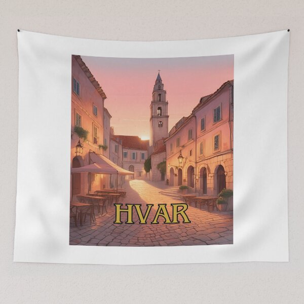 Item preview, Sunrise in Hvar  Beautiful View designed and sold by xiaidex.