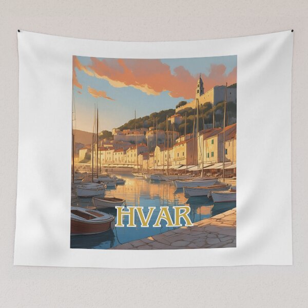 Item preview, Sunrise in Hvar  Beautiful View designed and sold by xiaidex.