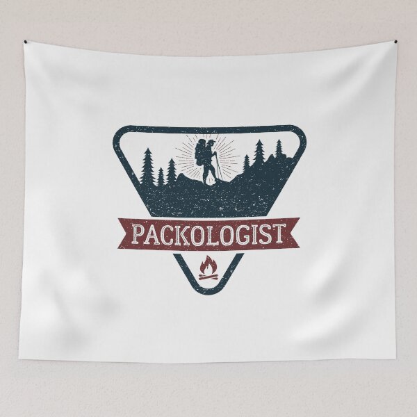 Item preview, Packologist Backpacking Backpacker designed and sold by jaygo.