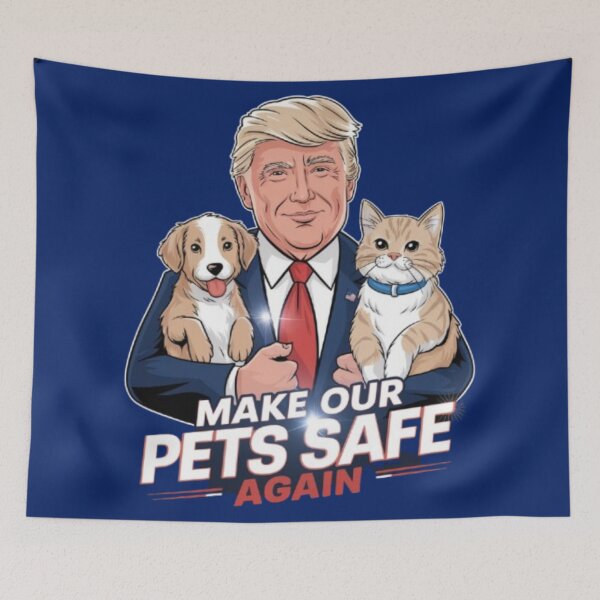 Item preview, TRUMP - MAKE OUR PETS SAFE AGAIN designed and sold by 123ks.