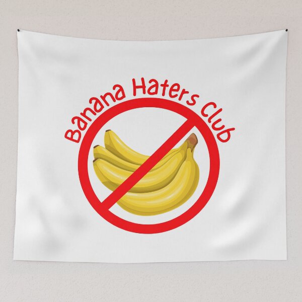 Item preview, Banana Haters Club designed and sold by Printriff.