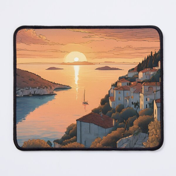 Item preview, Sunrise in Hvar  Beautiful View designed and sold by xiaidex.