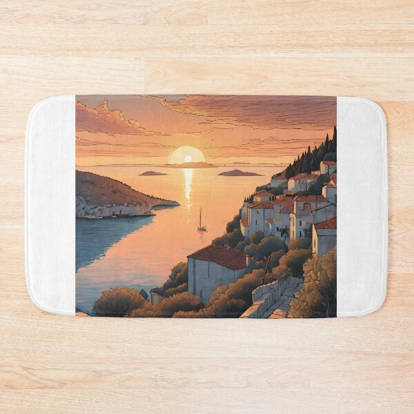 Item preview, Sunrise in Hvar  Beautiful View designed and sold by xiaidex.