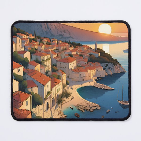 Item preview, Sunrise in Hvar  Beautiful View designed and sold by xiaidex.