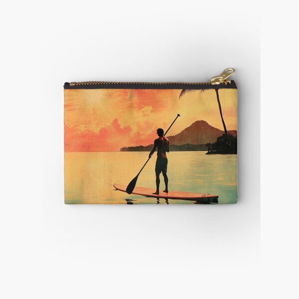 Item preview, Paddleboarder Retro Hawaii Sunshine  designed and sold by GrinGalore.